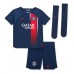 Paris Saint-Germain Lionel Messi #30 kläder Barn 2023-24 Hemmatröja Kortärmad (+ korta byxor)